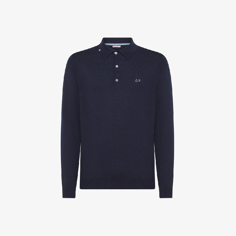 Sun 68 Polo In Lana E Cotone - Uomo Bestseller