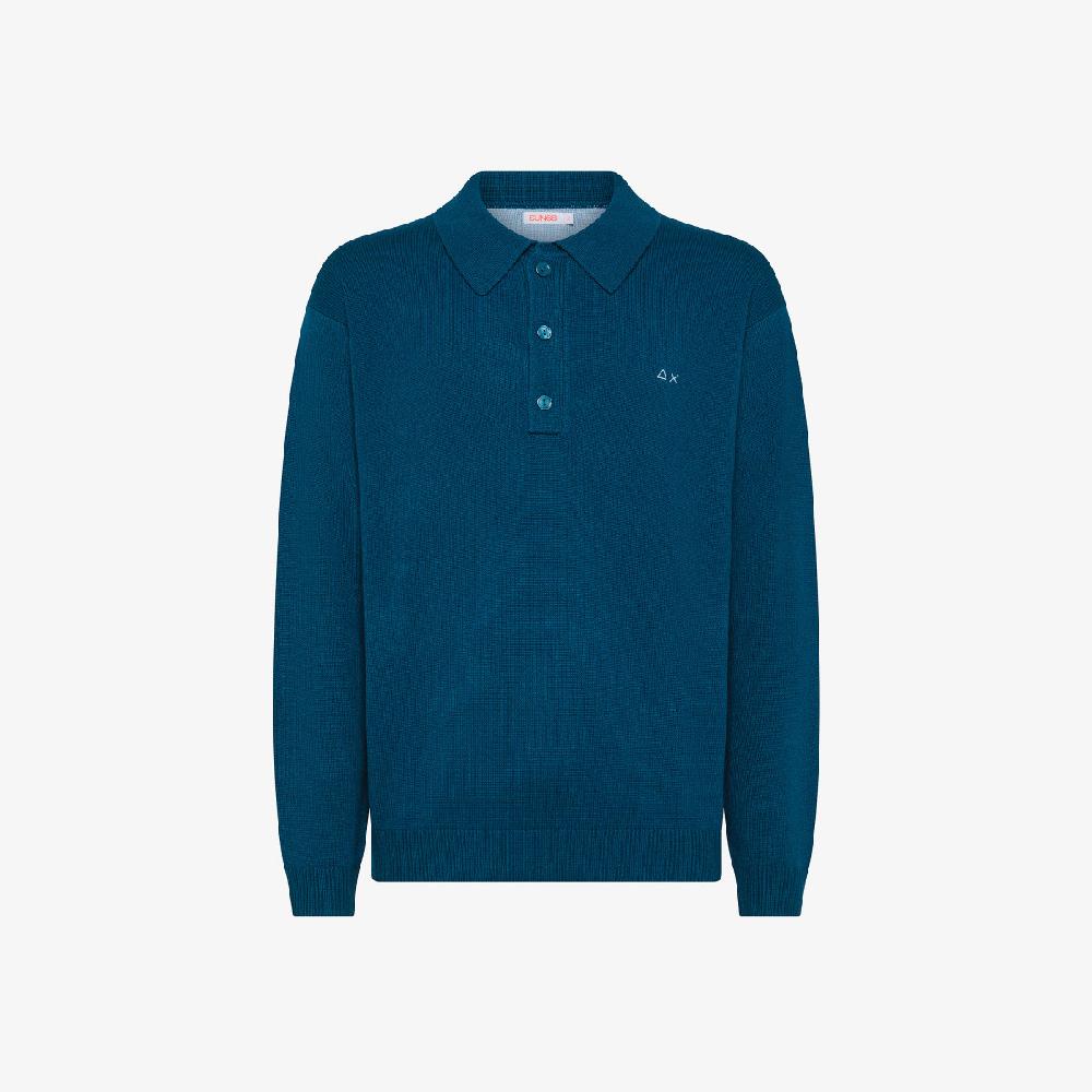Sun 68 Polo In Lana E Cashmere - Uomo Vendita Calda