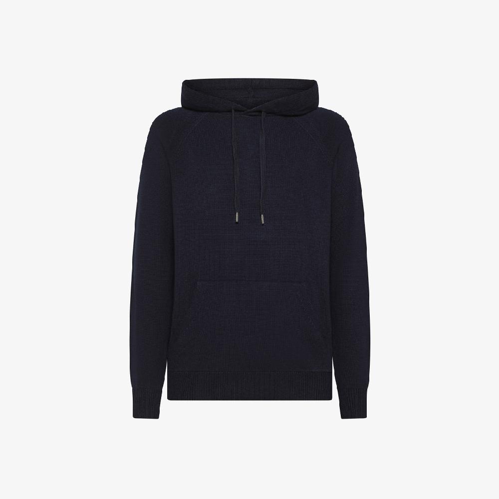 Sun 68 Maglia In Lana E Cashmere Con Cappuccio - Uomo Vendita Economica