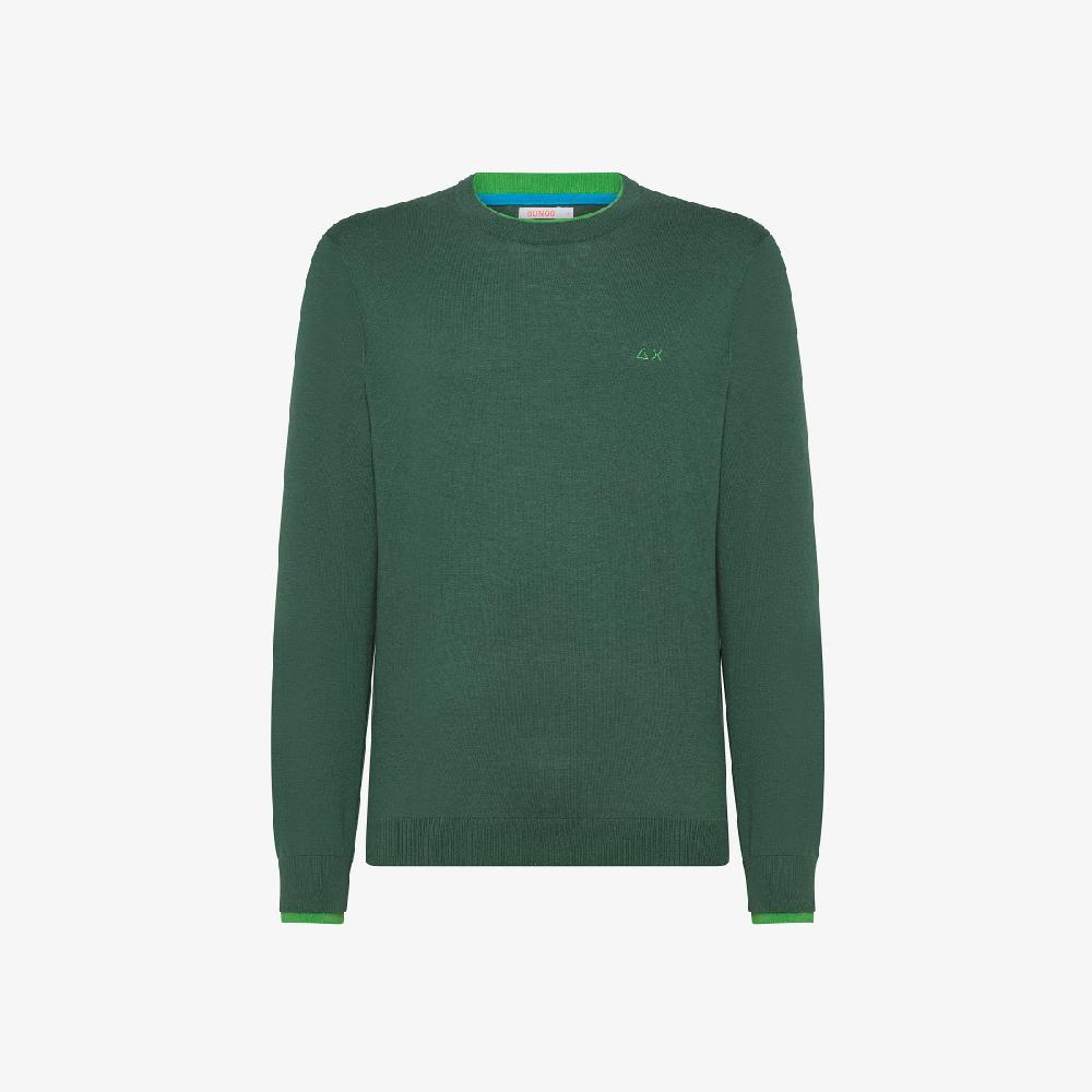 Sun 68 Maglia In Lana E Cotone - Uomo