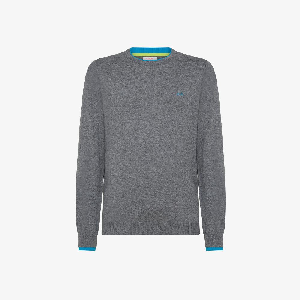Sun 68 Maglia In Lana E Cotone - Uomo