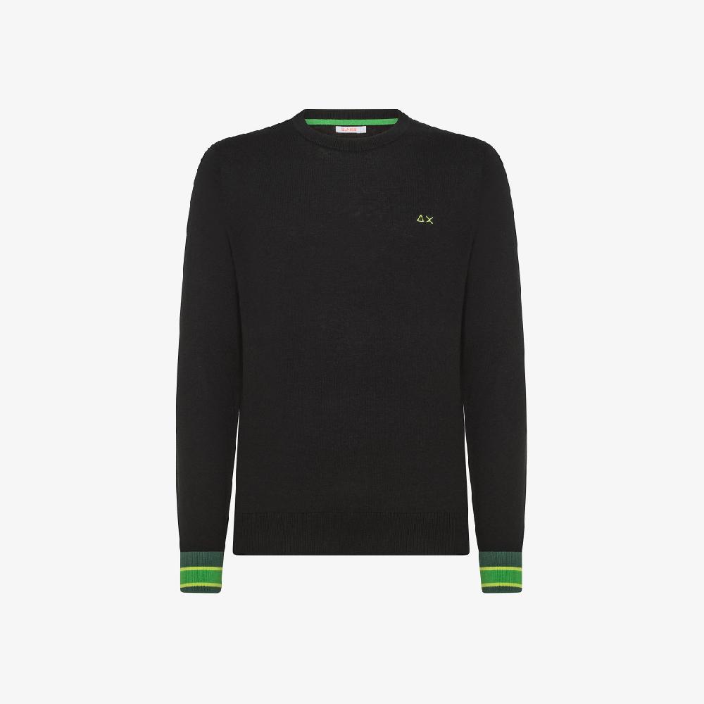 Sun 68 Maglia In Lana E Cotone - Uomo Offerte esclusive