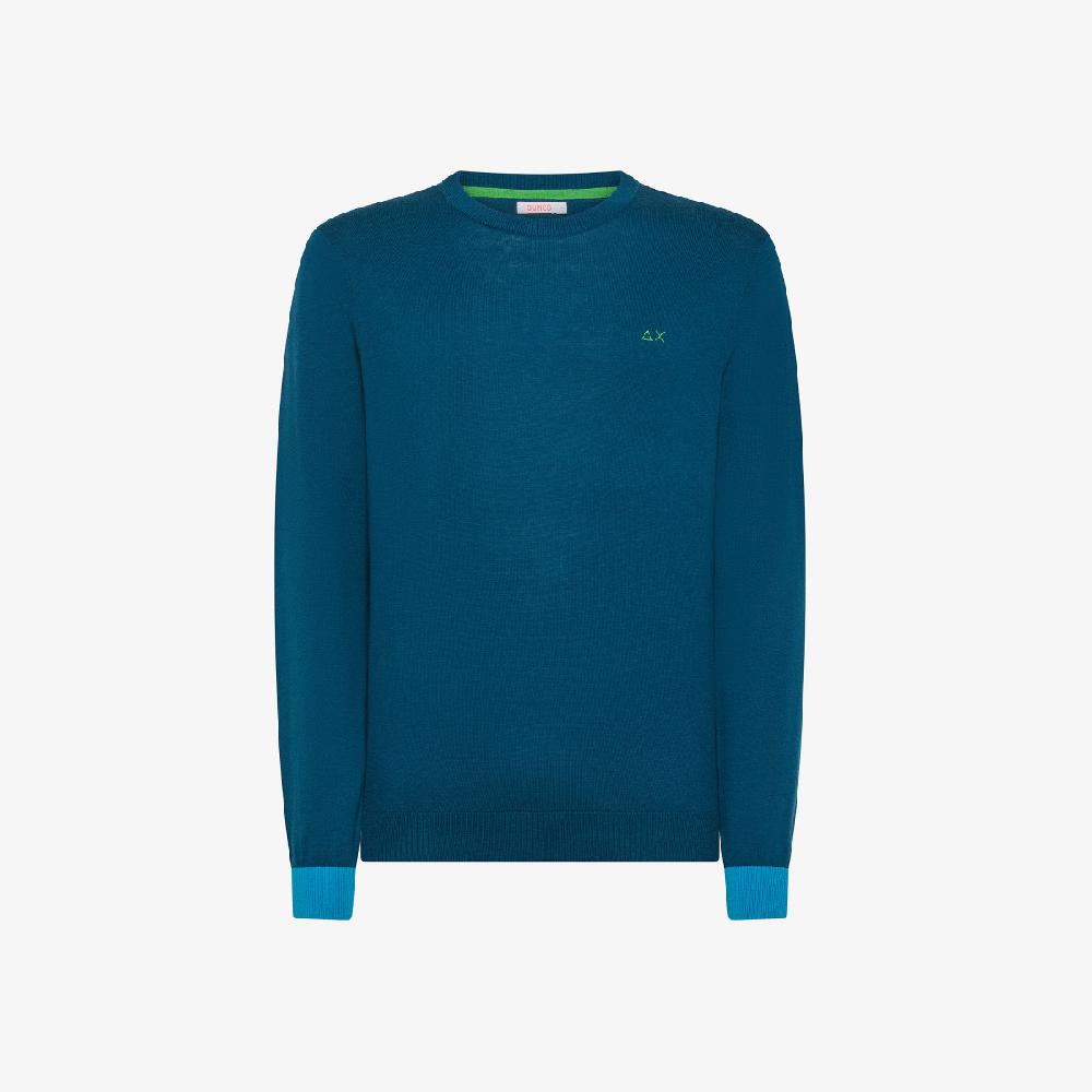 Sun 68 Maglia In Lana E Cotone - Uomo Offerta settimanale