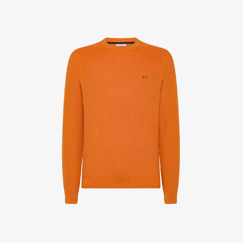 Sun 68 Maglia In Piquet Di Lana E Cotone - Uomo ACQUISTA ORA