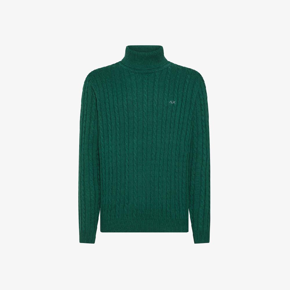 Sun 68 Maglia Dolcevita In Lana E Cashmere - Uomo Flash Sale