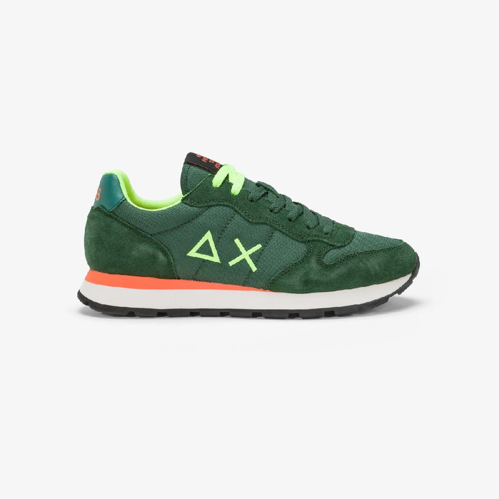 Sun 68 Sneaker Tom Fluo In Nylon E Suede - Scarpe Shopping Online