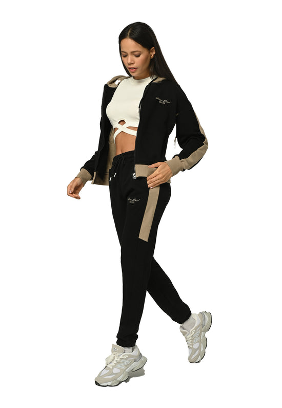 Tom Barron Tuta da ginnastica con zip Calm Comfort