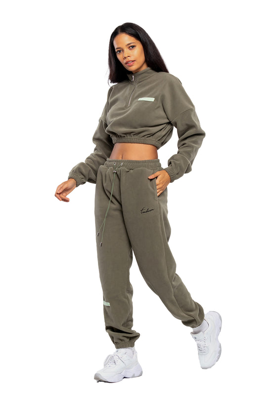 Tom Barron Completo cropped in pile oversize Online