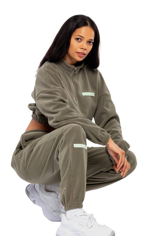 Tom Barron Completo cropped in pile oversize Online