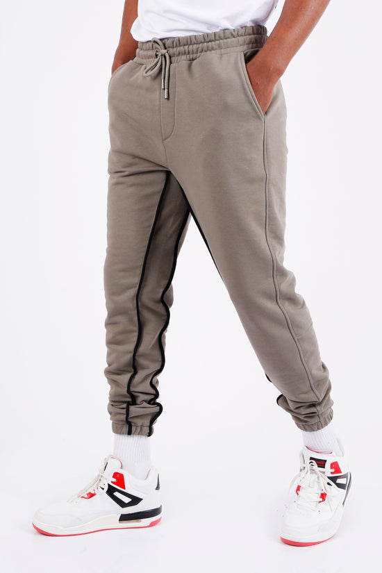 Tom Barron Pantaloni da ginnastica Heritage a doppia striscia In Linea