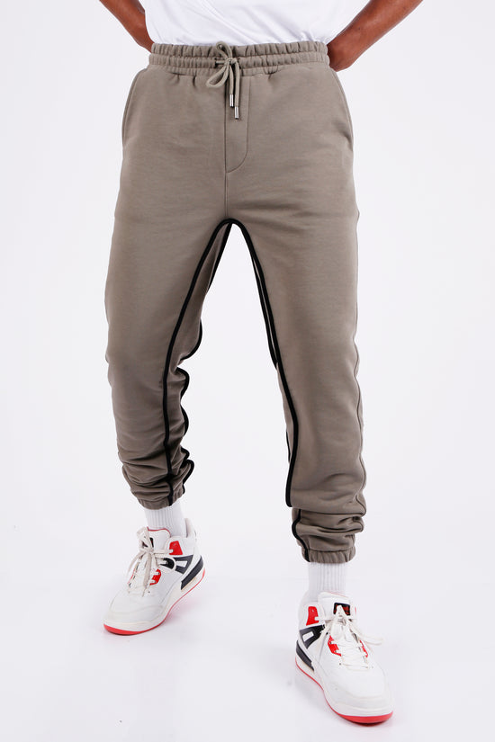 Tom Barron Pantaloni da ginnastica Heritage a doppia striscia In Linea
