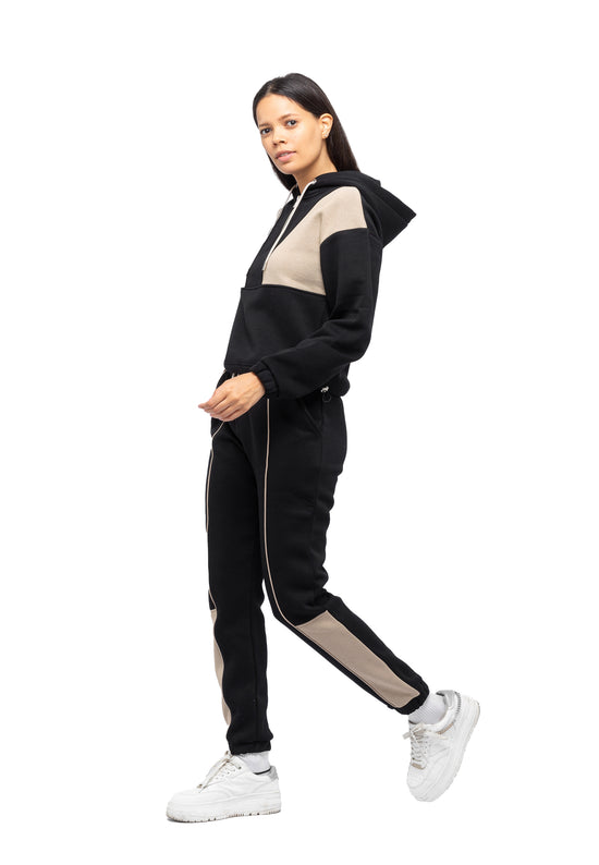 Tom Barron Prestige Tuta da ginnastica mezza zip Duo-Color Esporta salva