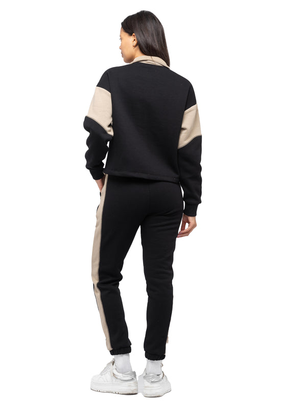 Tom Barron Prestige Tuta da ginnastica mezza zip Duo-Color Esporta salva