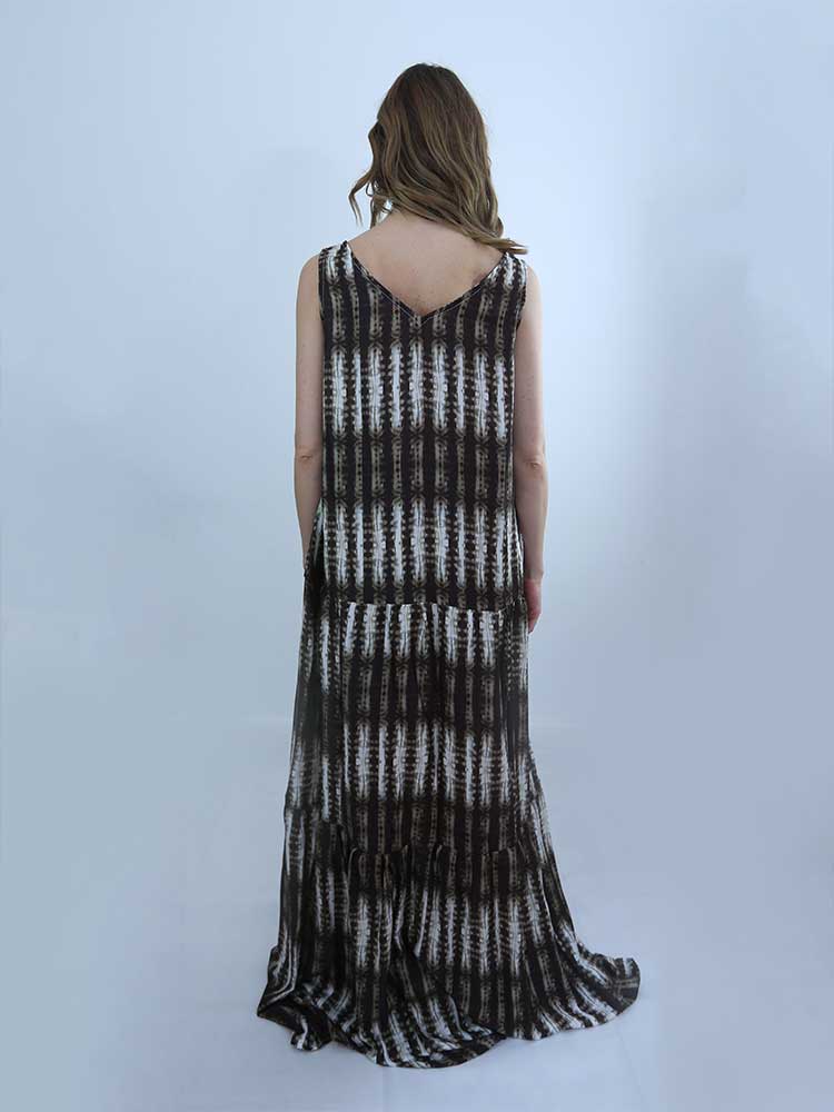 Tricot à Porter ABITO BALZE LUNGO SCOLLO CANOTTA Novità