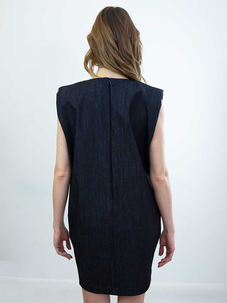 Tricot à Porter ABITO OVETTO CON SPALLINE IMBOTTITE Economico
