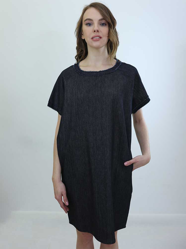 Tricot à Porter ABITO OVETTO CON TASCHE A FILO Online