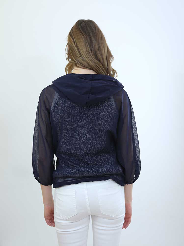 Tricot à Porter BOMBER IN RETE Offerte
