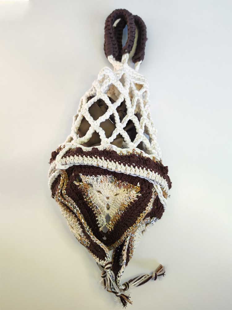 Tricot à Porter BORSA SECCHIELLO CROCHET Vendita Calda