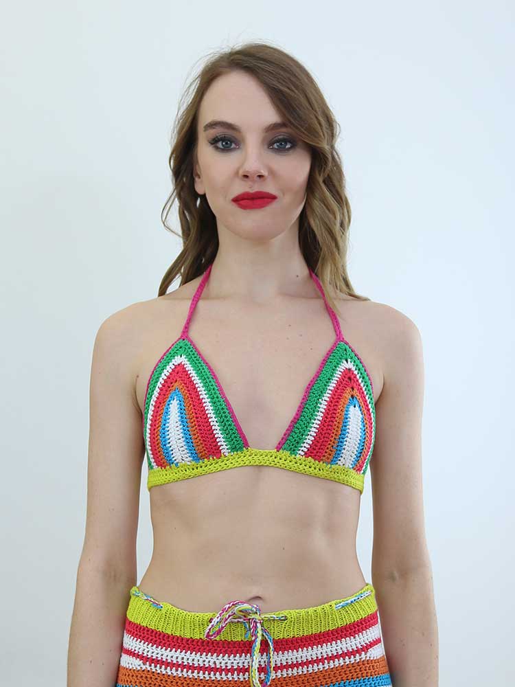 Tricot à Porter BRA CROCHET FODERATO Vendita Economica