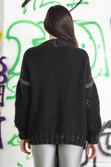 Tricot à Porter Asymmetrical cardigan Saldi Di Fabbrica