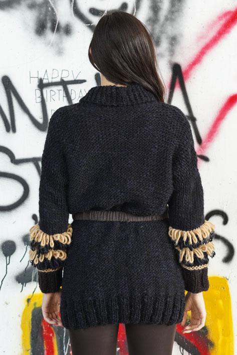 Tricot à Porter Cardigan fringe Moda