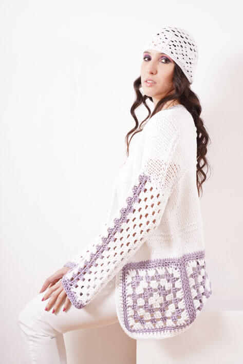Tricot à Porter Cardigan tile Vendita