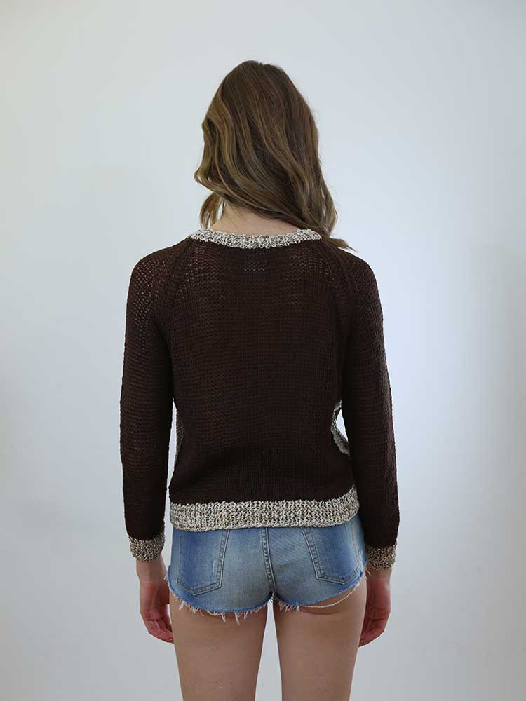 Tricot à Porter MAGLIA CUBETTO FINITURE CROCHET Vendita Calda