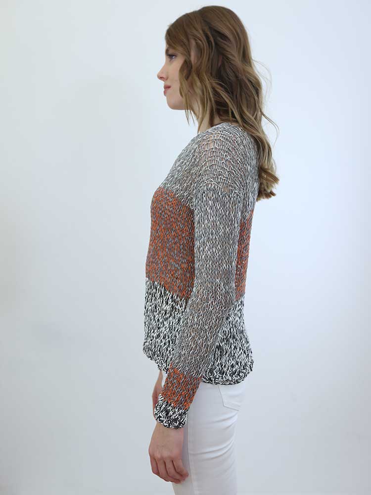 Tricot à Porter MAGLIA TRAFORATA SCOLLO GIRO Negozio