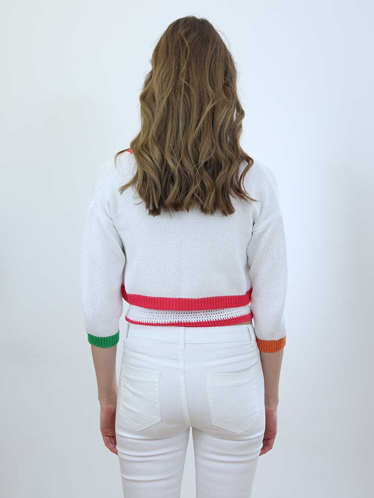 Tricot à Porter MINI CARDIGAN CROPPED In Saldo
