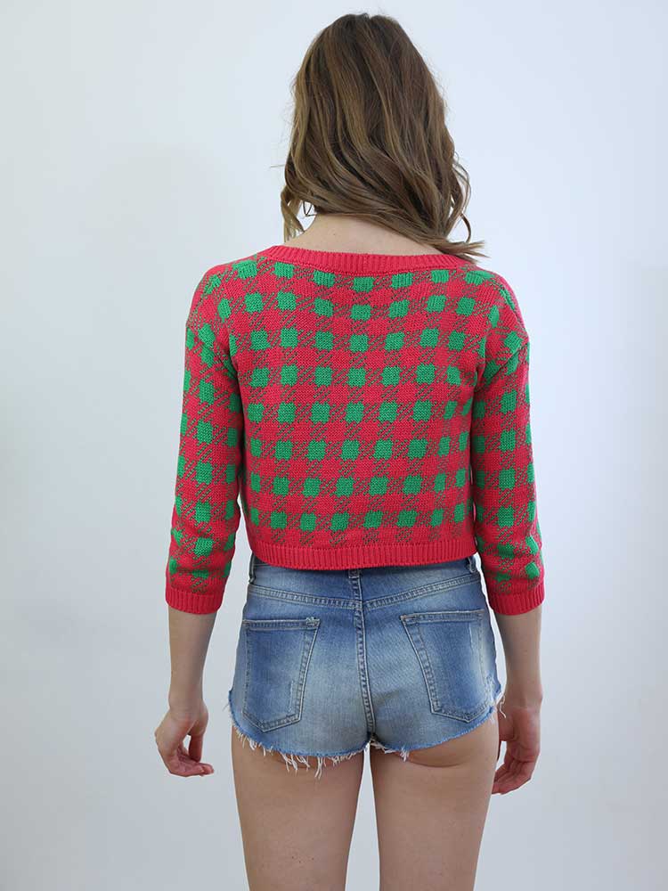 Tricot à Porter MINI CARDIGAN CROPPED Nuova