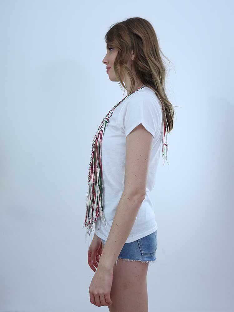 Tricot à Porter T-SHIRT CON APPLICAZIONE CROCHET Italia