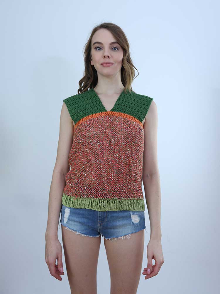 Tricot à Porter TOP SPALLA LARGA SCOLLO V Negozi Online
