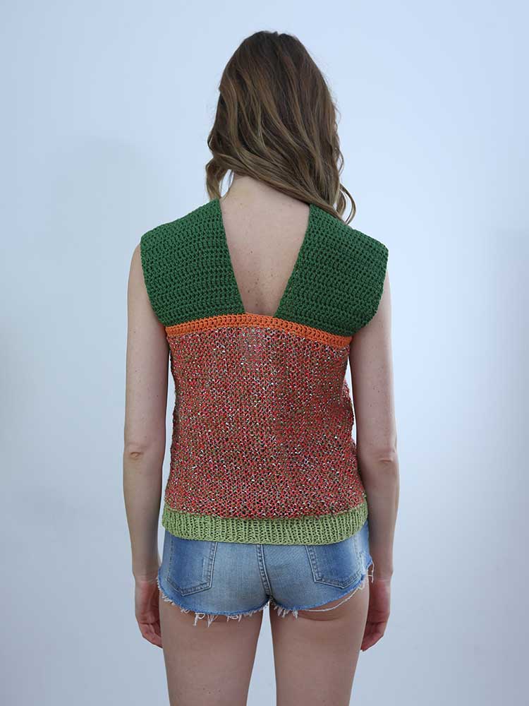 Tricot à Porter TOP SPALLA LARGA SCOLLO V Negozi Online