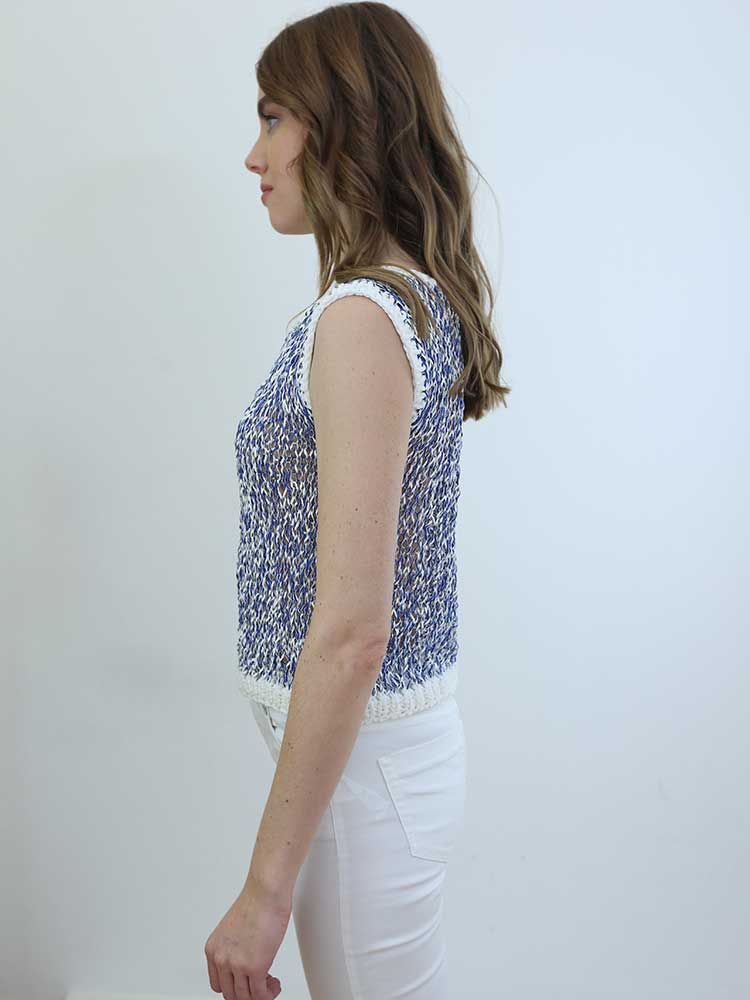 Tricot à Porter TOP SPALLINE LARGHE In Vendita
