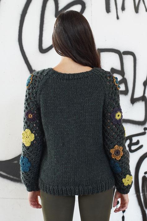 Tricot à Porter Flower sleeves Presa