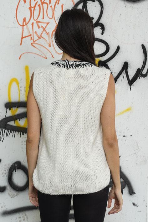 Tricot à Porter Gilet melange Economico