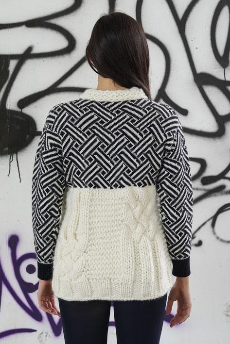 Tricot à Porter Sweater bi Vendita Calda