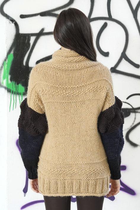 Tricot à Porter Sweater bicolor Saldi Di Fabbrica