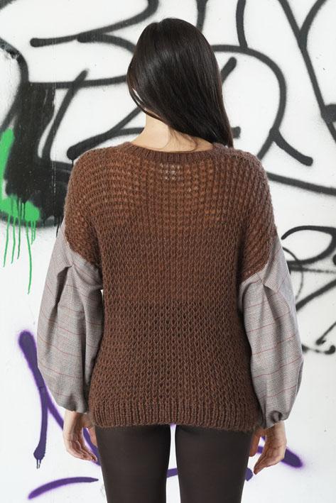 Tricot à Porter Sweater fabric sleeves I Più Venduti