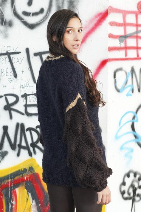 Tricot à Porter Sweater sleeves dino Cyber Monday