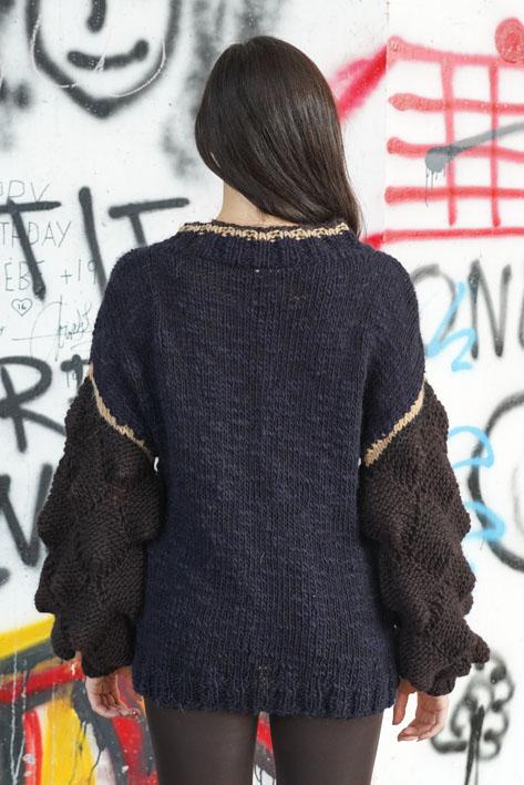 Tricot à Porter Sweater sleeves dino Cyber Monday
