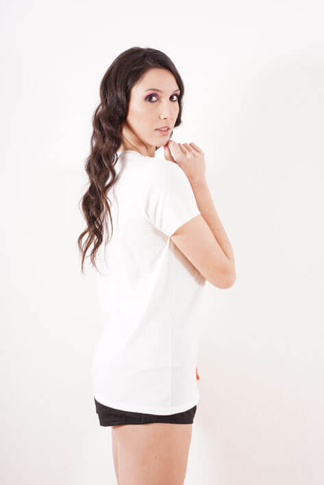 Tricot à Porter Heart t-shirt Qualità Garantita