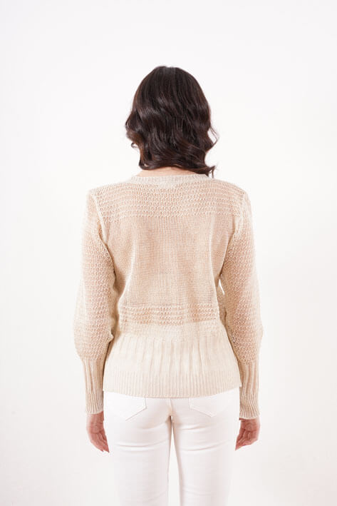 Tricot à Porter Linen sweater Lightning offer