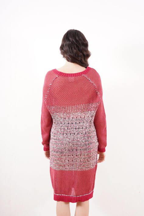 Tricot à Porter Midi dress lurex Fino Al -60%