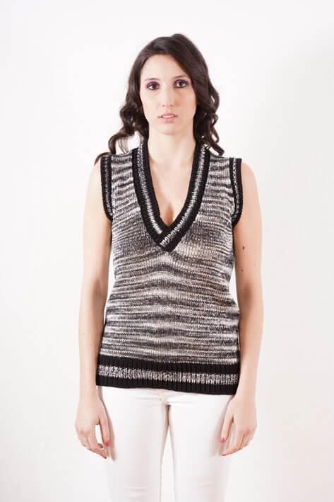 Tricot à Porter Mix up gilet Shopping Online