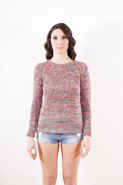 Tricot à Porter Mix up lurex Prezzo Ridotto