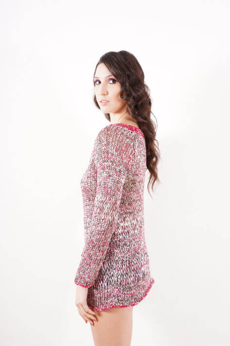 Tricot à Porter Total lurex sweater Spedizione Gratuita