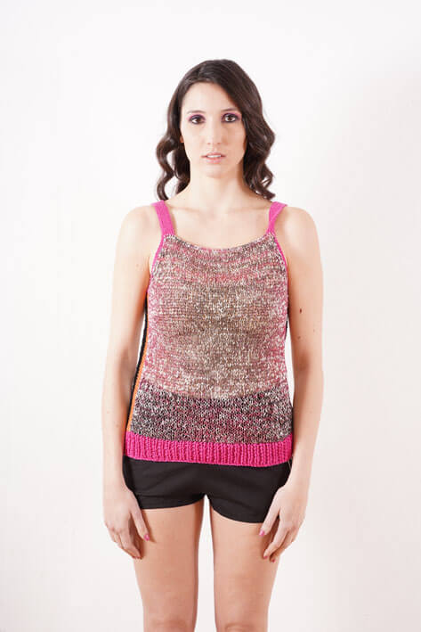 Tricot à Porter Vertical tank top Qualità Garantita