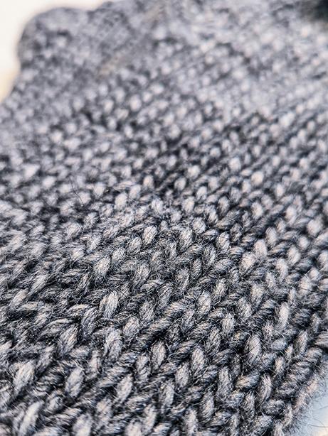 Tricot à Porter Manicotti in maglia con orli a coste Prezzo Ridotto