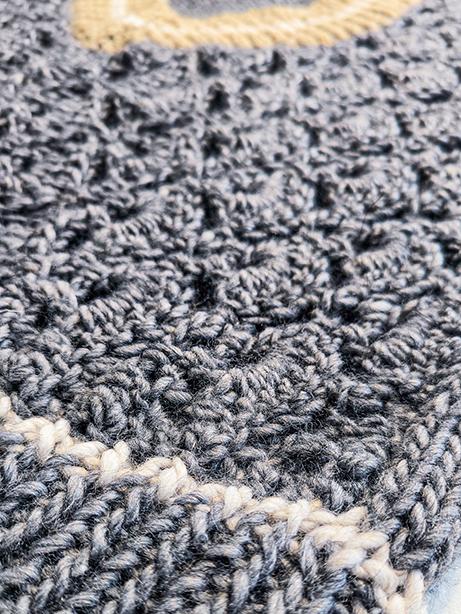 Tricot à Porter Gilet over traforato orli a coste Sottocosto